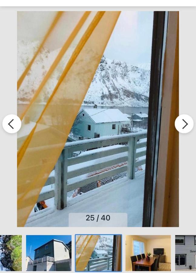 Senja Villa Gryllefjord ภายนอก รูปภาพ